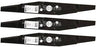 3 Pack Stens 325-104 Upper Mulching Blade Replaces Honda 72531-VK6-010