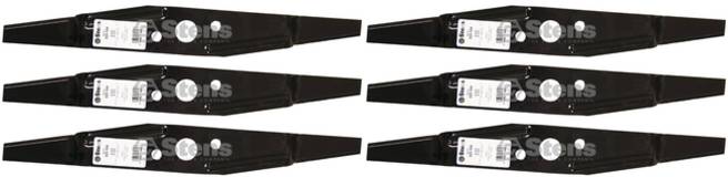 6 Pack Stens 325-104 Upper Mulching Blade Replaces Honda 72531-VK6-010