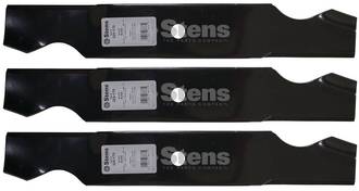 3 Pack Stens 325-175 Hi-Lift Blade Fits Cub Cadet 759-3817