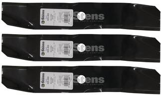 3 Pack Stens 325-302 Mulching Blade Fits Cub Cadet 759-04020