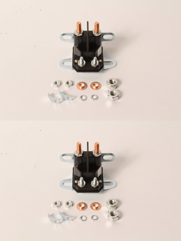 2 PK Oregon 33-431 4 Post Starter Solenoid 200 Amp 1/4" 5/16" Terminal End