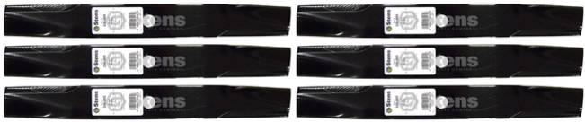 6 Pack Stens 330-005 Hi-Lift Blade Kubota 70000-25009