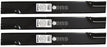 3 Pack Stens 330-241 Standard Blade Fits Kubota 70000-25010