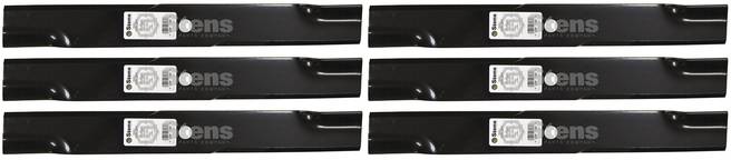 6 Pack Stens 330-241 Standard Blade Fits Kubota 70000-25010