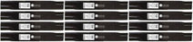 12 Pack Stens 330-308 Low-Lift Blade Fits John Deere M86209