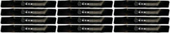12 Pack Stens 330-770 Mulching Blade Fits John Deere GC00344
