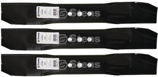 3 Pack Stens 330-845 Hi-Lift Blade Lawn-Boy 612543-03