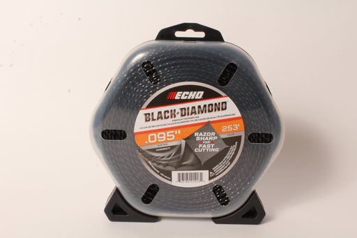 Echo 330095071 .095" Black Diamond Trimmer Line Spool 253' Square Twisted