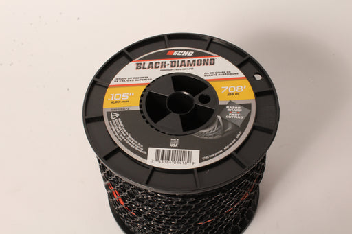 Echo 330105073 .105" Black Diamond Trimmer Line Spool 708' Square Twisted