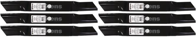 6 Pack Stens 335-030 Low-Lift Blade Fits Murray 92002E701MA