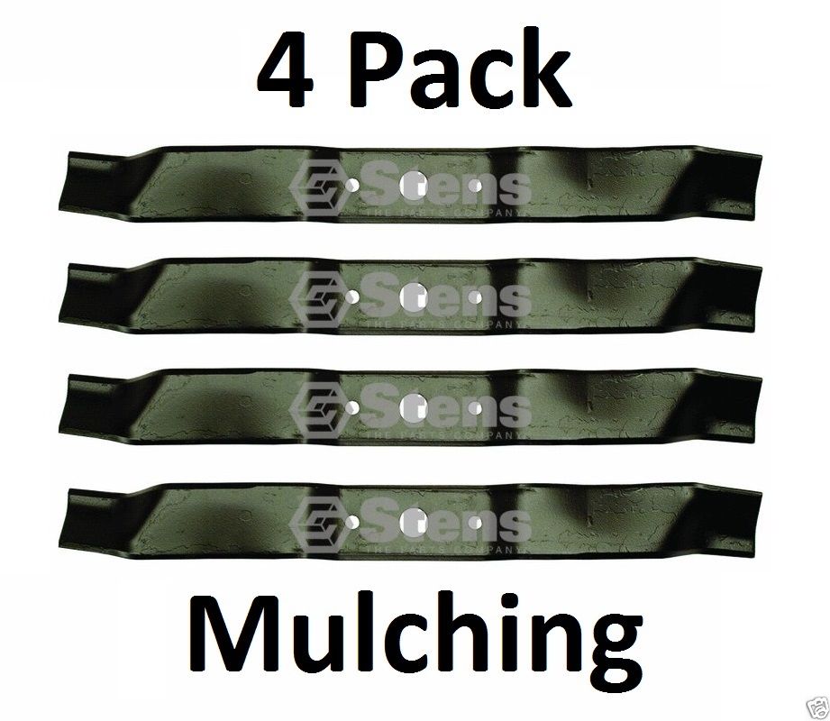 4 Pk Stens 335-071 Mulching Blade Fits Murray 095103E701MA 95103E701 2029 456251