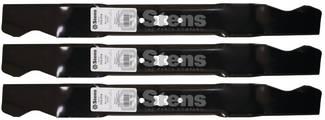 3 Pack Stens 335-214 Mulching Blade MTD 942-0741A