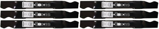 6 Pack Stens 335-214 Mulching Blade MTD 942-0741A