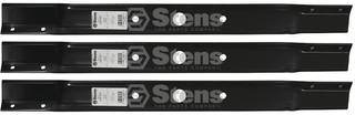 3 Pack Stens 335-307 Hi-Lift Blade Fits Snapper 7018069BZYP