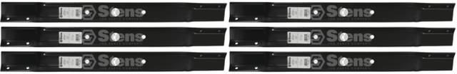 6 Pack Stens 335-307 Hi-Lift Blade Fits Snapper 7018069BZYP