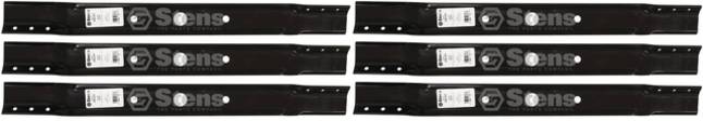 6 Pack Stens 335-315 Hi-Lift Blade Fits Snapper 7019515BZYP