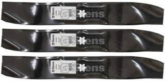 3 Pack Stens 335-624 Mulching Blade MTD 942-0610A