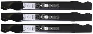 3 Pack Stens 335-632 Hi-Lift Blade MTD 942-0642A