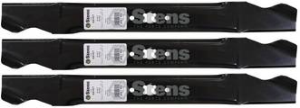 3 Pack Stens 335-677 Hi-Lift Blade MTD 942-0641