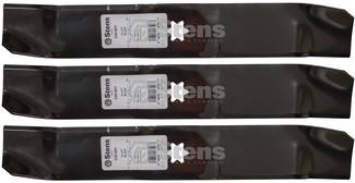 3 Pack Stens 335-691 Hi-Lift Blade MTD 942-0611A