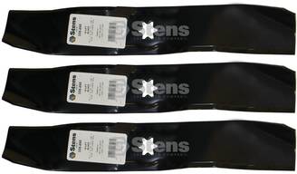 3 Pack Stens 335-695 Hi-Lift Blade MTD 942-0612A