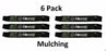 6 Pack Stens 335-707 Mulching Blade for Troy Bilt 942-0616A 742-0616 942-0616
