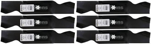 6 Pack Stens 335-719 Hi-Lift Blade Fits MTD 942-0644