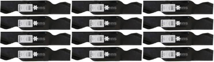 12 Pack Stens 335-723 Hi-Lift Blade Fits MTD 942-0645