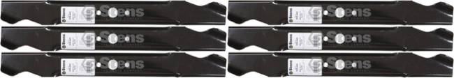 6 Pack Stens 335-943 Medium-Lift Blade MTD 942-0620