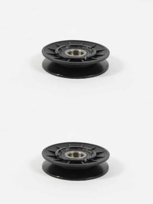 2 Pack Oregon 34-102 Plastic V Idler Pulley Fits John Deere GX20286 100 Series