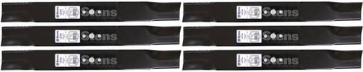 6 Pack Stens 340-008 Medium-Lift Blade Fits AYP 532406713