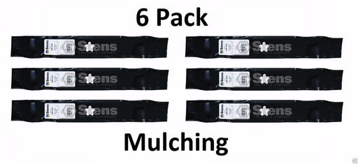 6 Pack Stens 340-030 Mulching Mower Blade for AYP 145708 152443 159705 163819