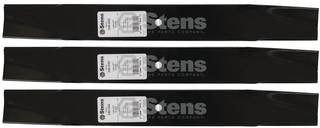 3 Pack Stens 340-042 Low-Lift Blade Fits AYP 532025036