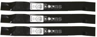 3 Pack Stens 340-062 Mulching Blade Fits AYP 532406707