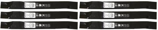 6 Pack Stens 340-062 Mulching Blade Fits AYP 532406707