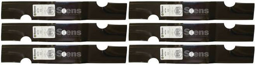 6 Pack Stens 340-104 Notched Hi-Lift Blade Wright 71440008