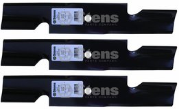 3 Pack Stens 340-113 Hi-Lift Blade for Lesco 021871 050111 50111