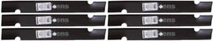 6 Pack Stens 340-117 Notched Air-Lift Blade Scag 482879