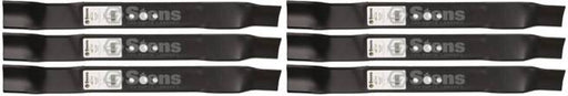 6 Pack Stens 340-137 Mulching Blade Fits AYP 532406713