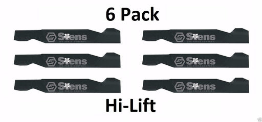 6 Pack Stens 340-145 Hi-Lift Mower Blade for AYP Sears Craftsman 130652