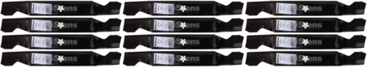 12 Pack Stens 340-153 Hi-Lift Blade Fits AYP 532138496