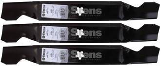 3 Pack Stens 340-153 Hi-Lift Blade Fits AYP 532138496