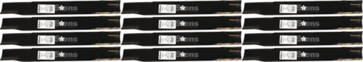 12 Pack Stens 340-210 Hi-Lift Blade Husqvarna 539113312