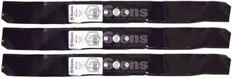 3 Pack Stens 340-218 Mulching Blade Fits AYP 340218