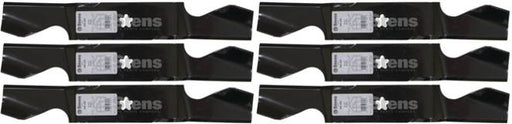 6 Pack Stens 340-226 Hi-Lift Blade Fits AYP 532187256