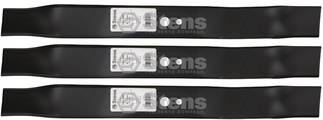 3 Pack Stens 340-248 Mulching Blade Fits AYP 532406712