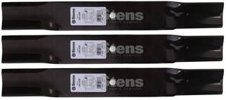 3 Pack Stens 340-450 Hi-Lift Blade Fits Toro 86-0010-03