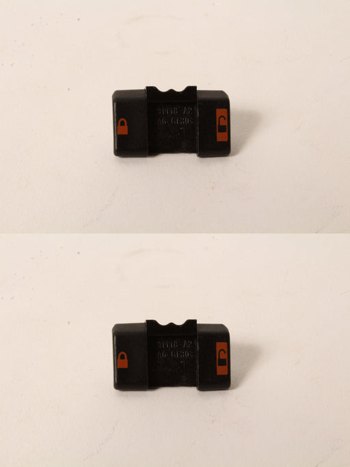 2 Pack Genuine Ridgid 341118002 Lock-Off Safety Button Fits R8641 18V Recip Saw