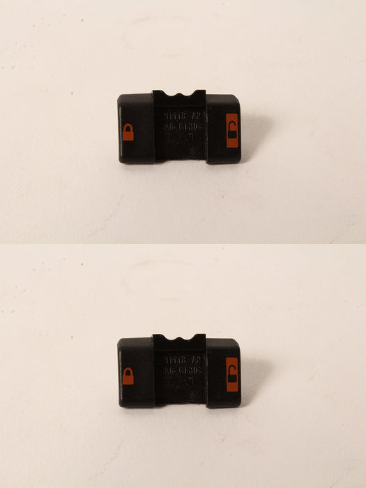 2 Pack Genuine Ridgid 341118002 Lock-Off Safety Button Fits R8641 18V Recip Saw