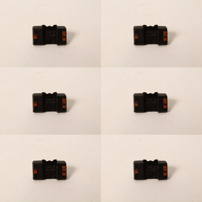 6 Pack Genuine Ridgid 341118002 Lock-Off Safety Button Fits R8641 18V Recip Saw